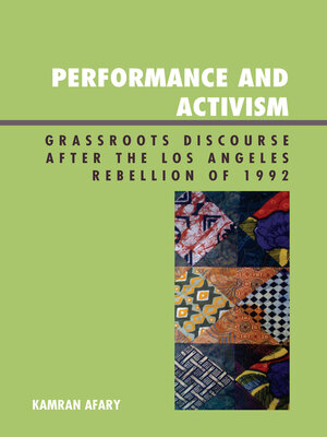 cover image of Performance and Activism